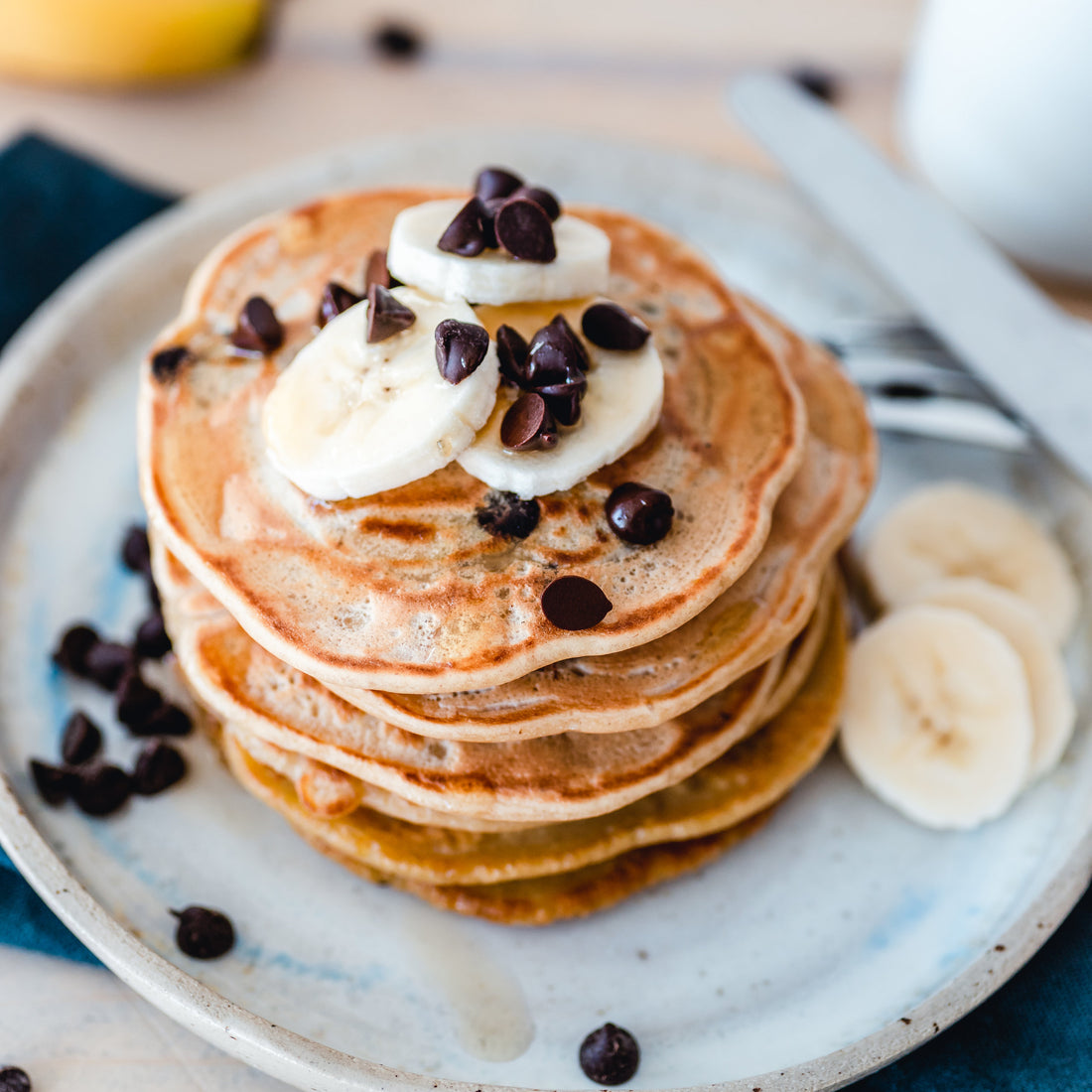 Quick Protein Pancakes - TRANSFORM by Fitaz