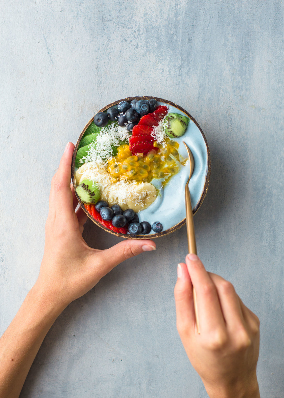 Brekky Blue Magic Smoothie Bowl - TRANSFORM by Fitaz