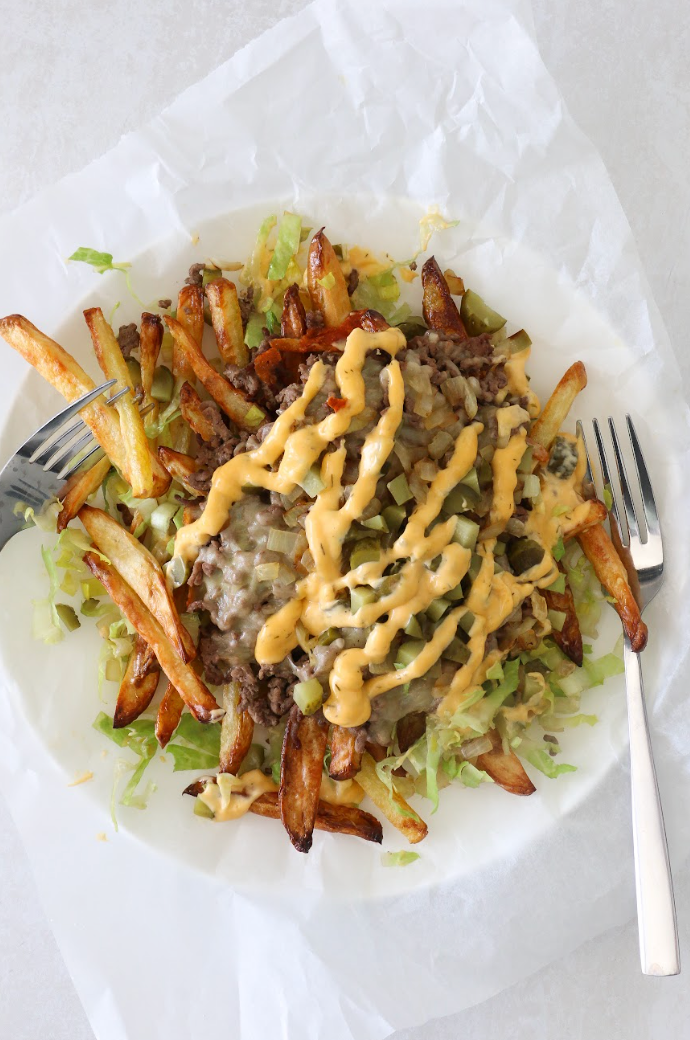 Loaded Big Mac Fries