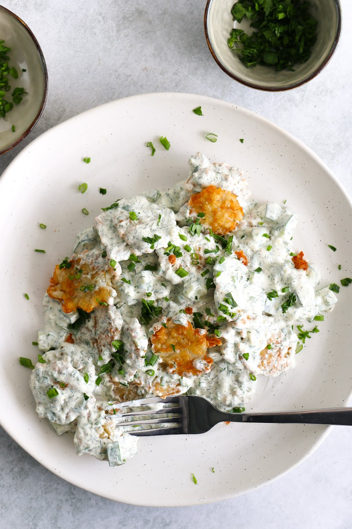 Crispy Potato Salad