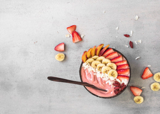 Sweet Treat! Strawberry Smoothie Bowl Recipe - TRANSFORM by Fitaz