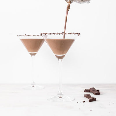 Healthy Chocolate Martini