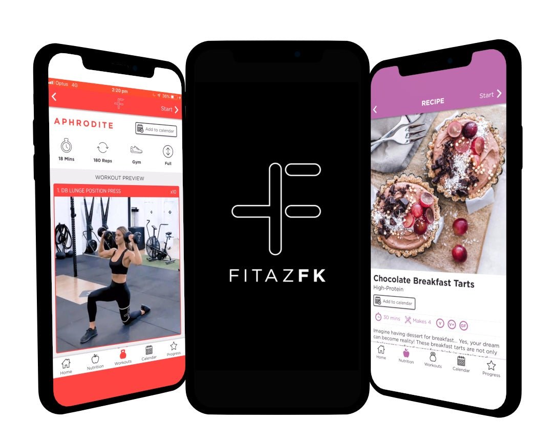 Best features from the new FitazFK app - TRANSFORM by Fitaz