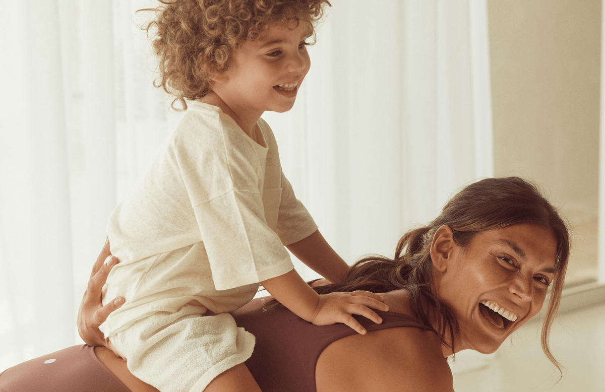 Teaching Your Children That Mum Works Out, Too!