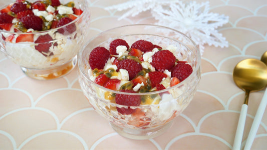 Christmas Recipe: Berry Pavlova Cups!