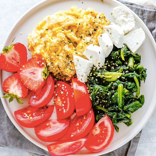 Scrambled Egg Breakfast Plate - TRANSFORM by Fitaz