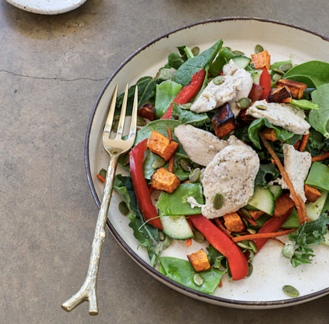 Summer Inspired Sweet Potato Salad