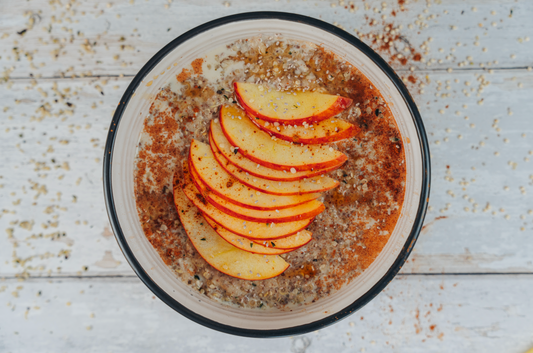 Apple Pie Protein Porridge