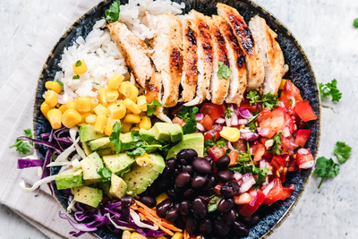 Chicken Burrito Bowl: A 30-Minute Weeknight Winner - TRANSFORM by Fitaz