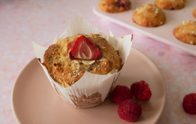 Wholesome Goodness in Every Bite: Madison's Berry Muffins, a Nourishing Treat!