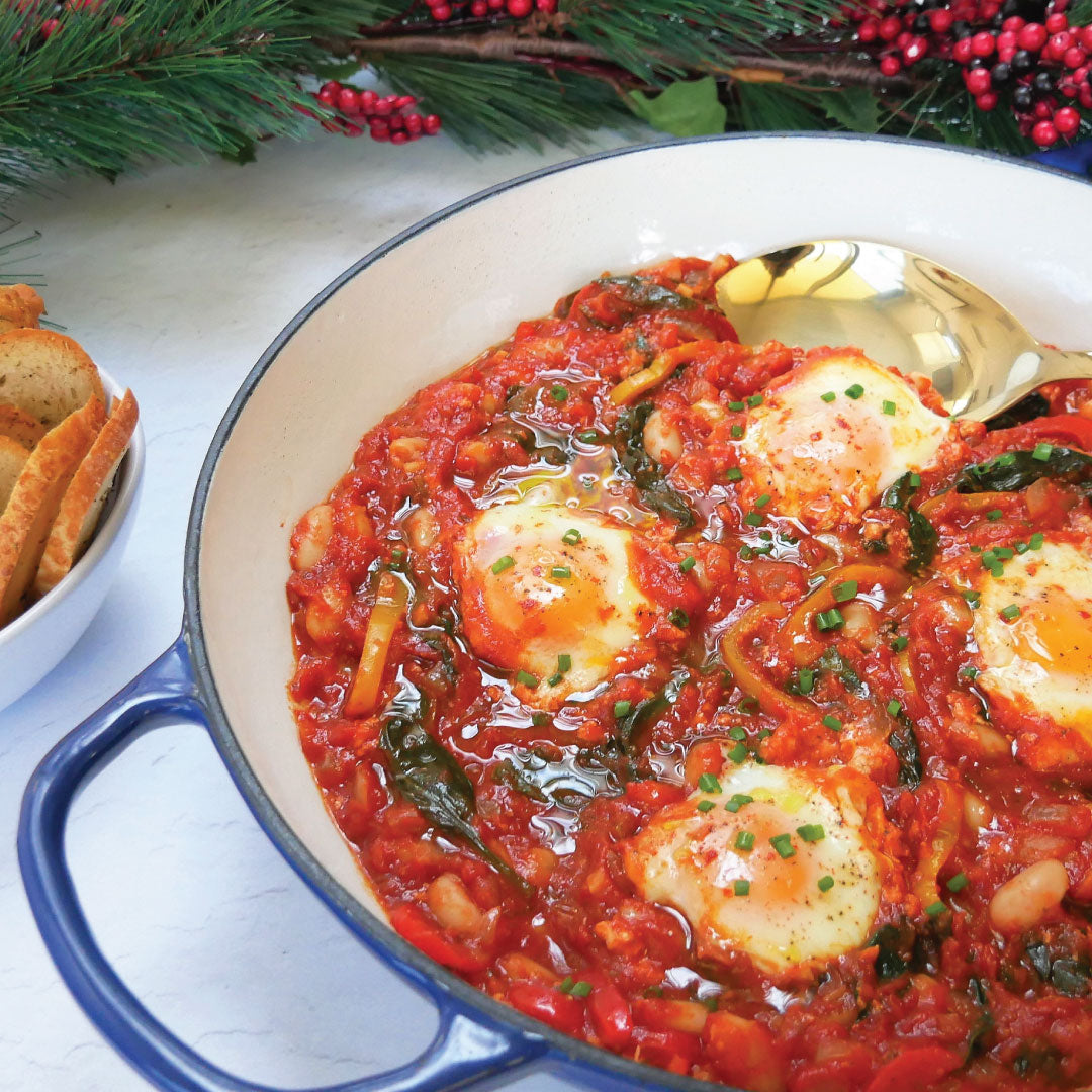 Christmas Recipe: Ultimate Brunch Baked Eggs!