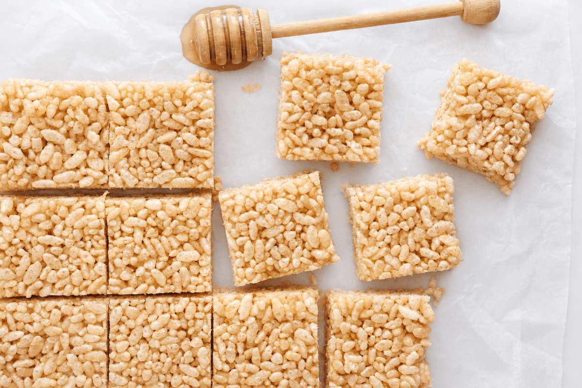 Honey Vanilla Rice Bubble Squares: The Lunchbox Treat Everyone Will Love