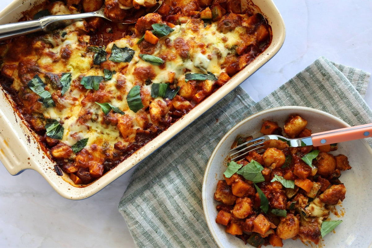 Gnocchi Bake with Roast Veg