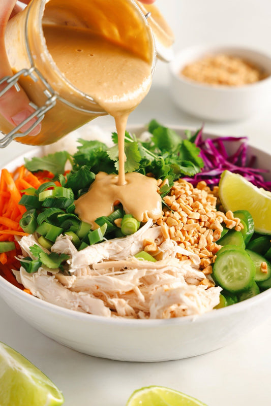 Chicken Satay Noodle Salad - TRANSFORM by Fitaz