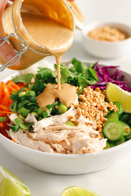 Chicken Satay Noodle Salad