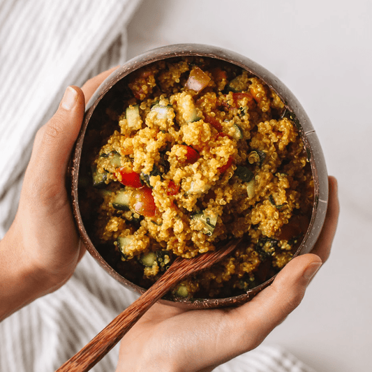 Middle Eastern Quinoa Salad - TRANSFORM by Fitaz