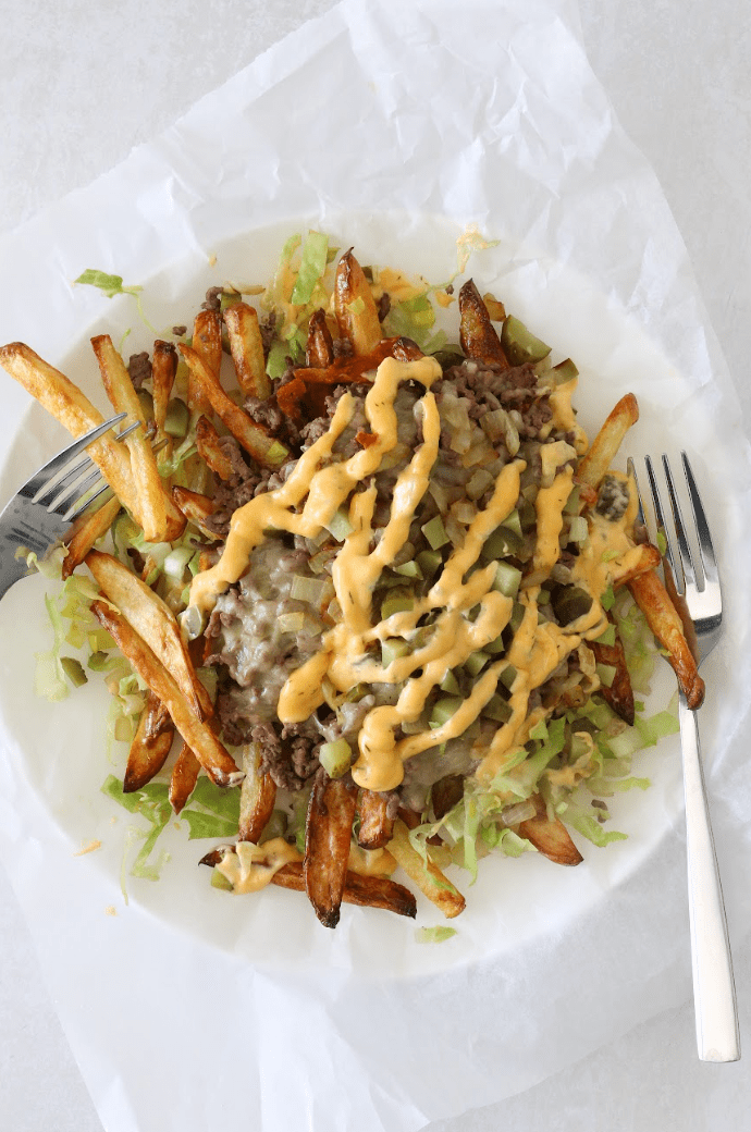 Loaded Big Mac Fries