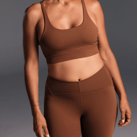 Flow Sculpted Tights Cinnamon - TRANSFORM by Fitaz