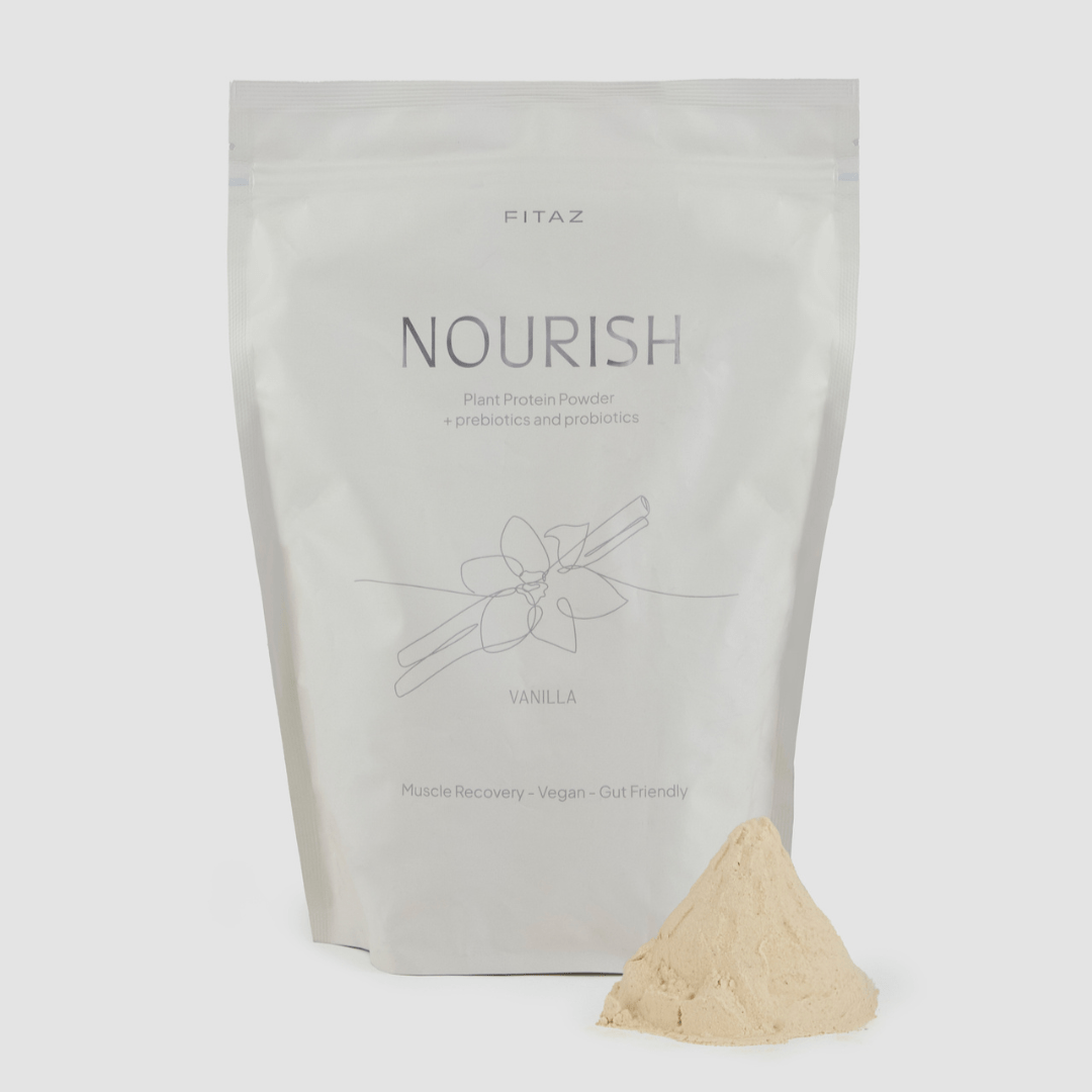 Nourish Vegan Protein Powder 500g - TRANSFORM by Fitaz