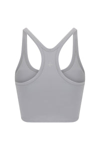 Elevate Racer Back Crop Sky Gray - TRANSFORM by Fitaz