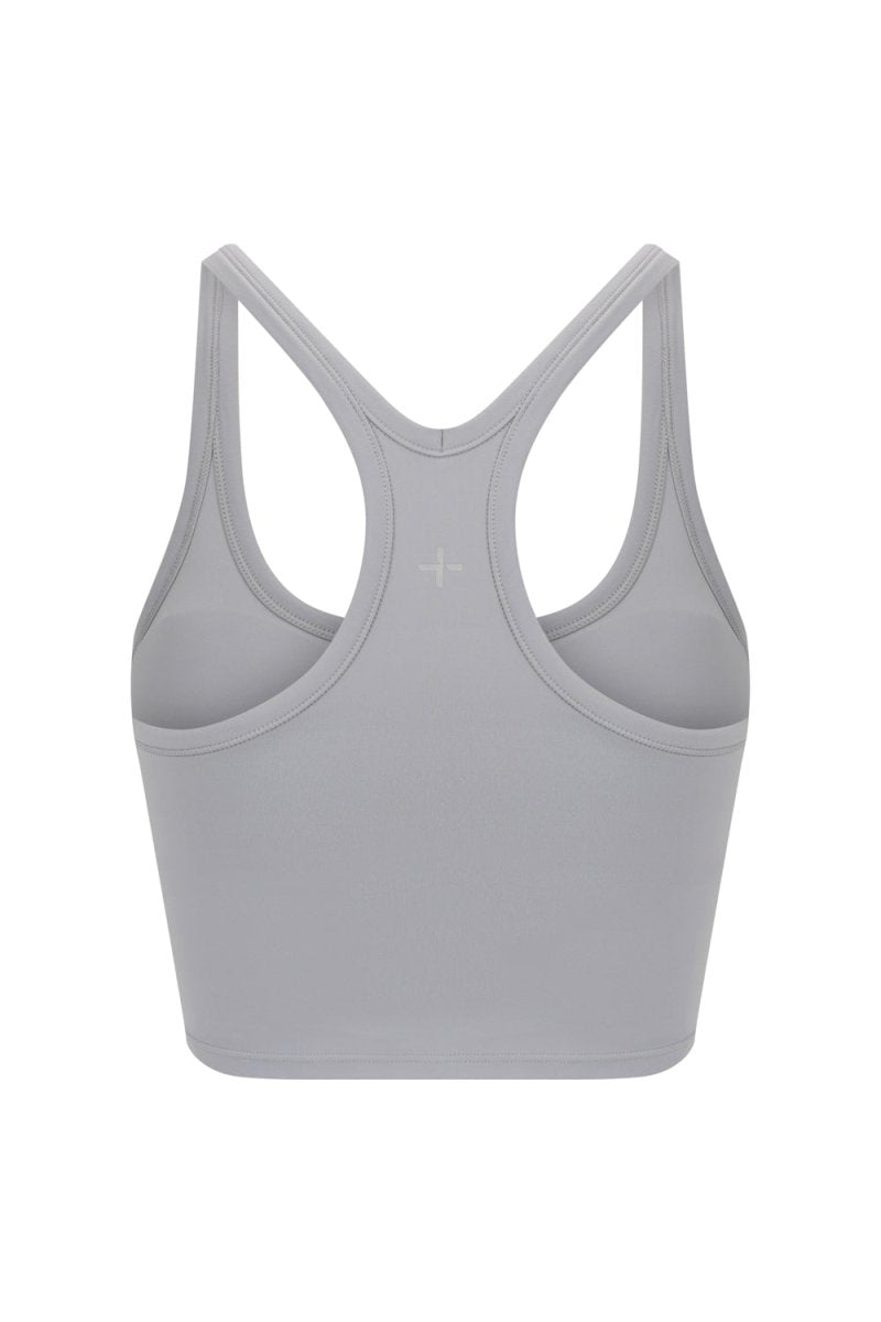 Elevate Racer Back Crop Sky Gray - TRANSFORM by Fitaz