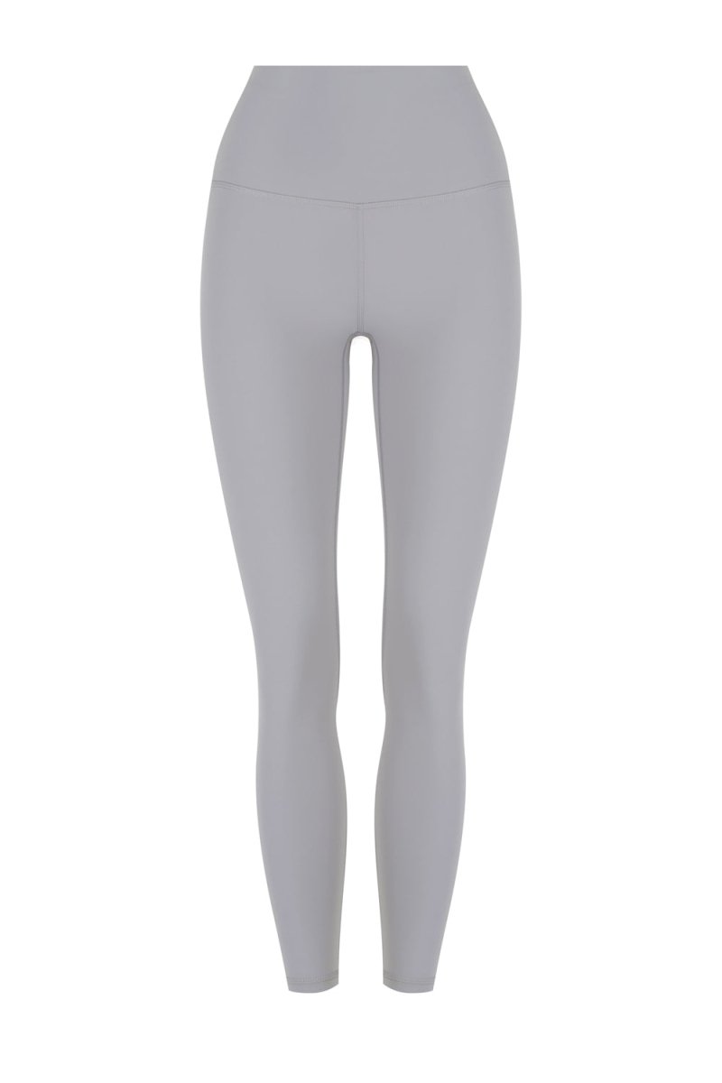 Elevate High Waist Tights Sky Gray - TRANSFORM by Fitaz