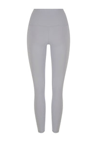 Elevate High Waist Tights Sky Gray - TRANSFORM by Fitaz