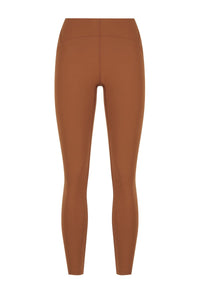 Flow Sculpted Tights Cinnamon - TRANSFORM by Fitaz