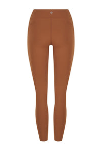 Flow Sculpted Tights Cinnamon - TRANSFORM by Fitaz