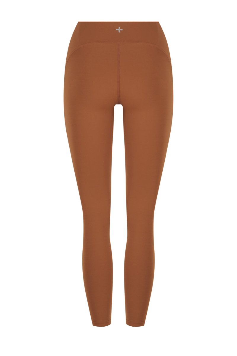 Flow Sculpted Tights Cinnamon - TRANSFORM by Fitaz