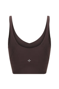 Sculpt Scoop Back Crop Midnight - TRANSFORM by Fitaz