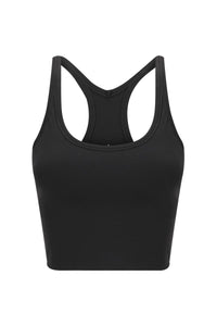 Elevate Racer Back Crop Black - TRANSFORM by Fitaz