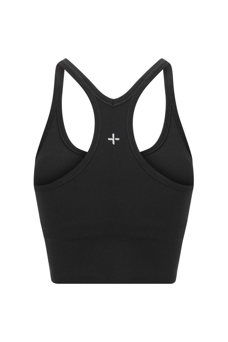 Elevate Racer Back Crop Black - TRANSFORM by Fitaz