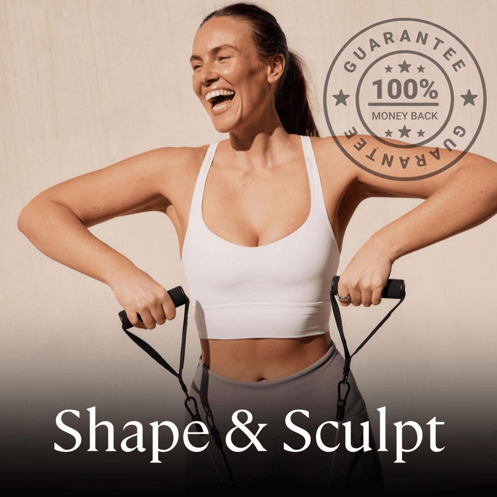 Shape and Sculpt advanced fitness program - 8-week home workout - Transform by FitazFK