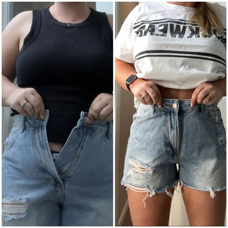 Hayley Huggett Weight Loss Reset transformation