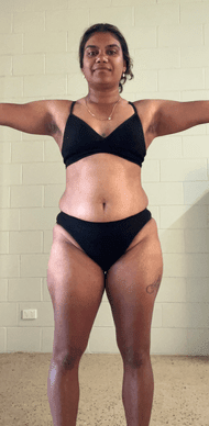 Jeneille before Weight Loss Reset