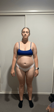Keryn before Weight Loss Reset