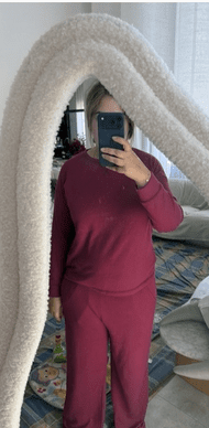 Sayda before Weight Loss Reset