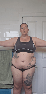 Tabitha before Weight Loss Reset