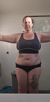 Tabitha after Weight Loss Reset — 20kg down