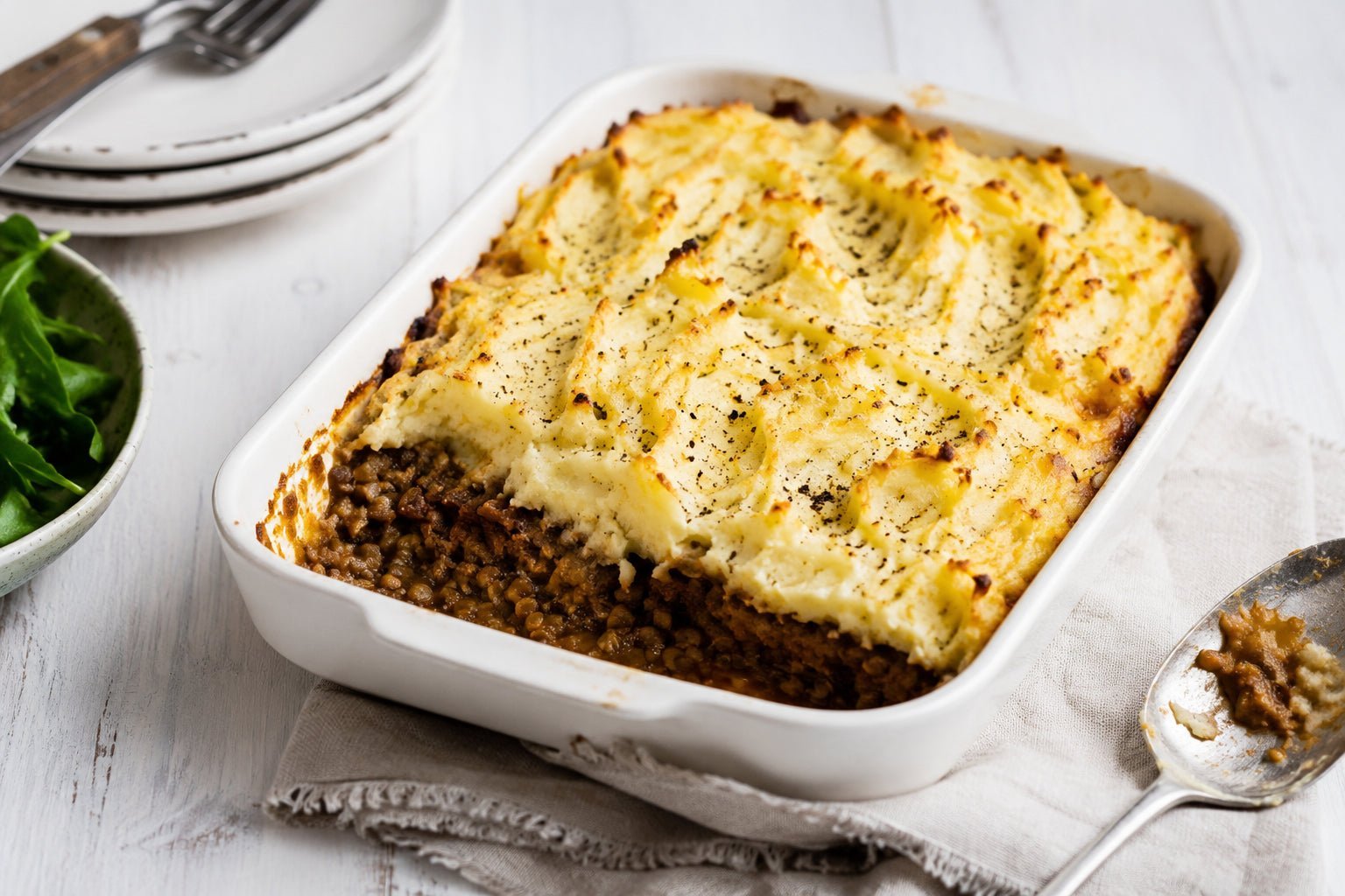 Beef & Lentil Cottage Pie